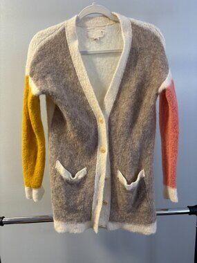LIKE NEW Anthropologie Alpaca Cardigan Sweater